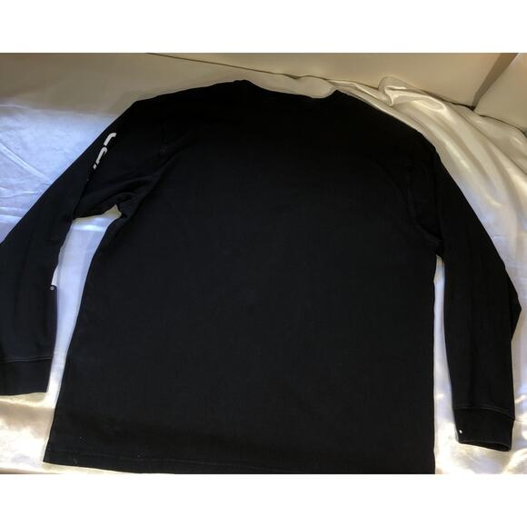Carhartt Loose Fit Long Sleeve Black T-shirt Mens Size XL - Picture 2 of 8